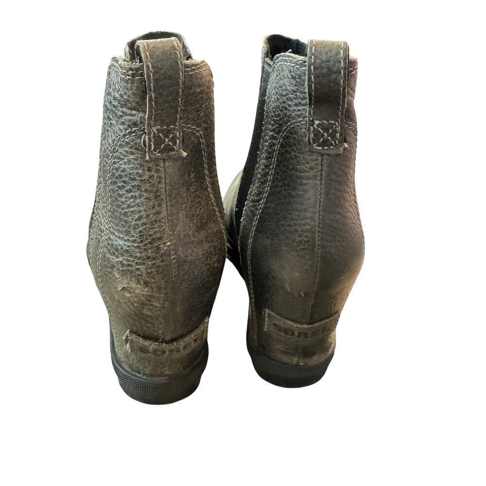 Sorel Womens Joan of Arctic Wedge III Chelsea Bootie US 10.5 EU 41.5 Gorpcore - Picture 9 of 12